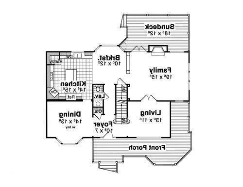 First Floor image of OLIVIA House Plan